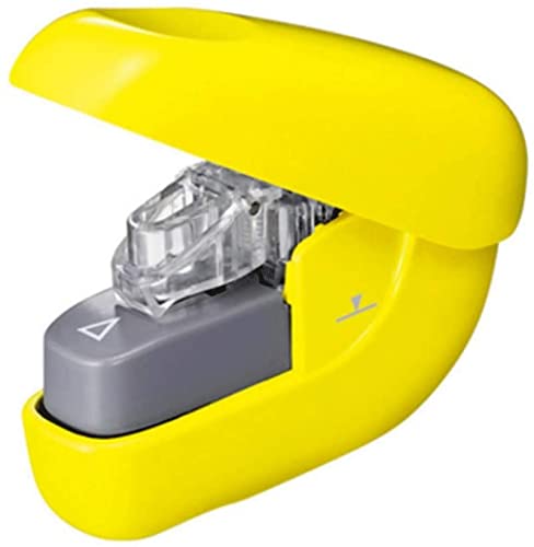 Hochleistungshefter, Manueller Hefter for den Heimgebrauch, nadelloser, Bürobindebedarf, Desktop-Hefter, praktisch und langlebig, glatte Sicherheit(F) von YHNNH