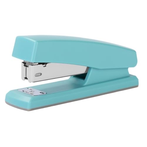 Hochleistungshefter, Manueller Hefter for zu Hause, mittelgroßer for den Schreibtisch im Büro, tragbarer Ordner, Büromaterial for die Schule(Blue) von YHNNH
