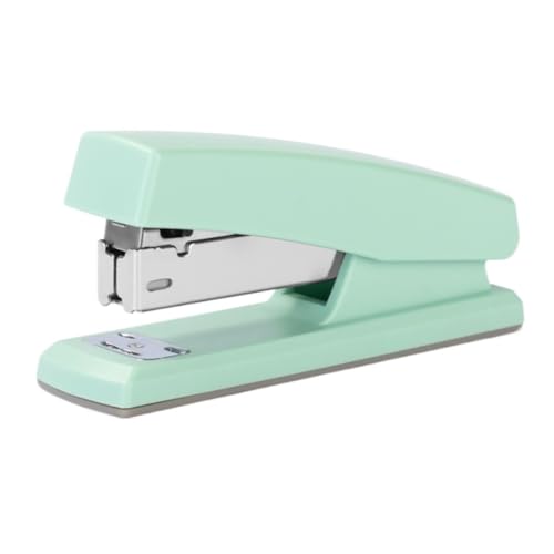 Hochleistungshefter, Manueller Hefter for zu Hause, mittelgroßer for den Schreibtisch im Büro, tragbarer Ordner, Büromaterial for die Schule(Grün) von YHNNH