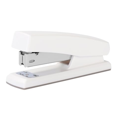 Hochleistungshefter, Manueller Hefter for zu Hause, mittelgroßer for den Schreibtisch im Büro, tragbarer Ordner, Büromaterial for die Schule(White) von YHNNH