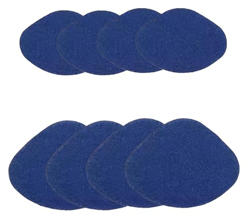 Patch, 2/4/6 Paar selbstklebender Fersenloch-Patch for die Rückseite von Sportschuhen, Lederschuhen und High Heels(Blu,4pair) von YHNNH