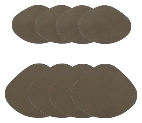 Patch, 2/4/6 Paar selbstklebender Fersenloch-Patch for die Rückseite von Sportschuhen, Lederschuhen und High Heels(Bruin,4pair) von YHNNH
