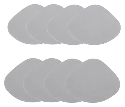 Patch, 2/4/6 Paar selbstklebender Fersenloch-Patch for die Rückseite von Sportschuhen, Lederschuhen und High Heels(Gris,4pair) von YHNNH