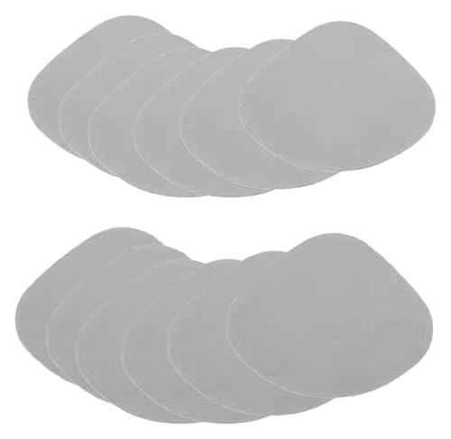 Patch, 2/4/6 Paar selbstklebender Fersenloch-Patch for die Rückseite von Sportschuhen, Lederschuhen und High Heels(Gris,6pair) von YHNNH
