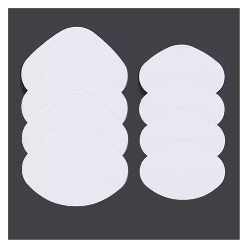Patch, 2/4/6 Paar selbstklebender Fersenloch-Patch for die Rückseite von Sportschuhen, Lederschuhen und High Heels(Wit,4pair) von YHNNH