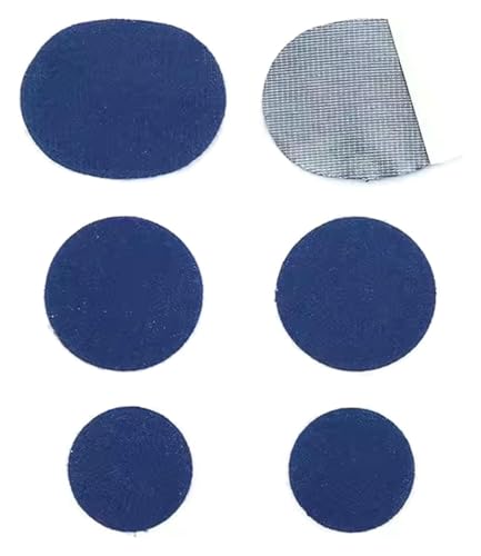 Patch, 6/12 Stück selbstklebender Fersenloch-Patch for die Rückseite von Sportschuhen, Lederschuhen und High Heels(Blu,6pcs) von YHNNH
