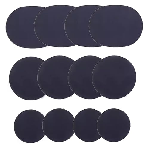 Patch, 6/12 Stück selbstklebender Fersenloch-Patch for die Rückseite von Sportschuhen, Lederschuhen und High Heels(Purple,12pcs) von YHNNH