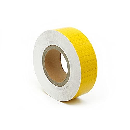 ReTape Selbstklebender, hochintensiver, reflektierender Aufkleber for Auto, LKW, Markierungs- und Absperrband von YHNNH