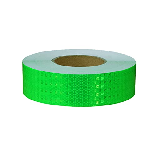 Reflektierende Aufkleber, selbstklebendes Klebeband, Warnband for Auto, LKW, Motorrad(Grün) von YHNNH