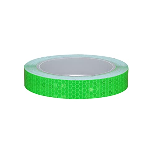 Reflektierendes Klebeband, Gefahrenwarnband, selbstklebender reflektierender Aufkleber(Grün) von YHNNH