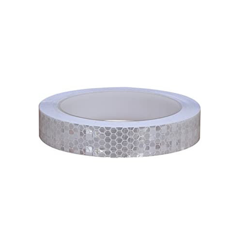 Reflektierendes Klebeband, Gefahrenwarnband, selbstklebender reflektierender Aufkleber(Wit) von YHNNH
