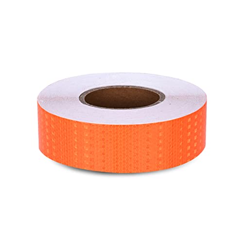 Reflektierendes Klebeband, Markierungs-Warnband, selbstklebender reflektierender dekorativer Aufkleber(Oranje) von YHNNH