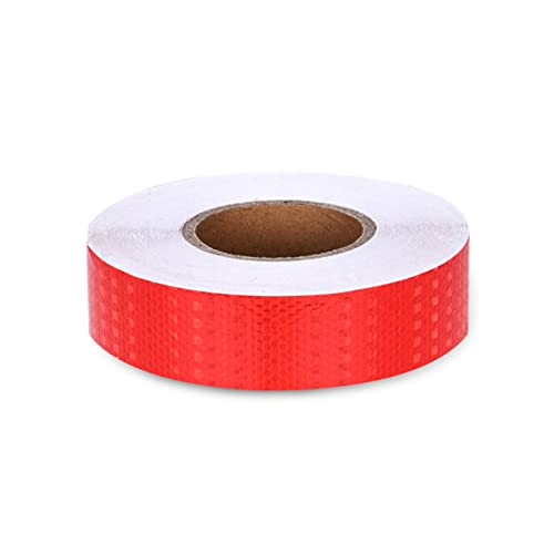Reflektierendes Klebeband, Markierungs-Warnband, selbstklebender reflektierender dekorativer Aufkleber(Red) von YHNNH
