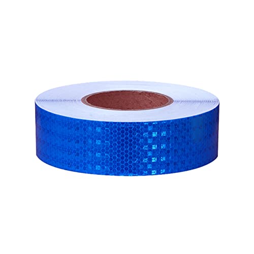 Reflektierendes Klebeband Warnband Selbstklebender hochintensiver reflektierender Aufkleber(Blu) von YHNNH