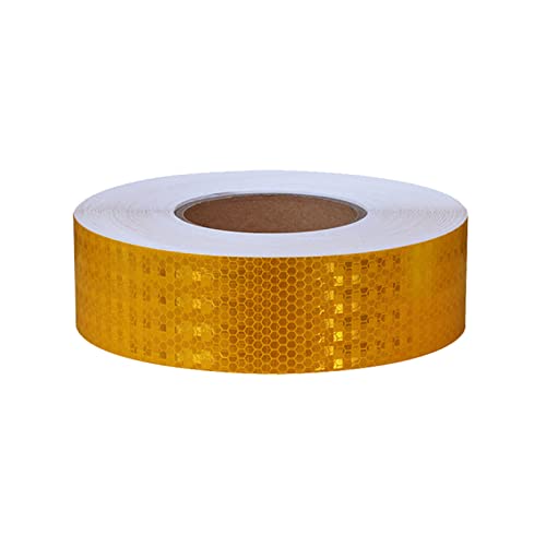 Reflektierendes Klebeband Warnband Selbstklebender hochintensiver reflektierender Aufkleber(Oranje) von YHNNH