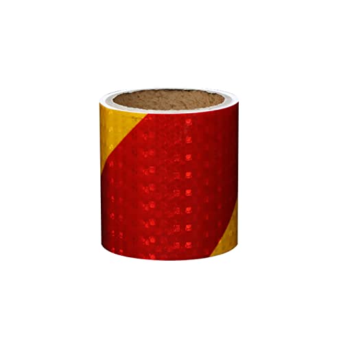 Reflektierendes Klebeband Warnig Reflektierender Aufkleber Selbstklebendes Markierungsband(Red) von YHNNH