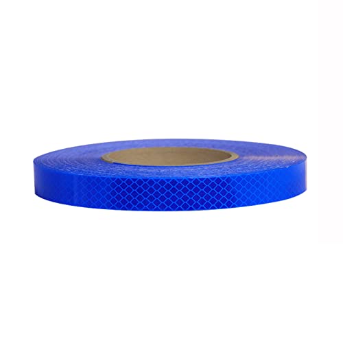 Selbstklebender, hochintensiver reflektierender Aufkleber aus Acrylmaterial, Markierungsband(Blu) von YHNNH