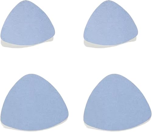 Selbstklebender Fersenlochflicken for die Rückseite von Sportschuhen, Lederschuhen und High Heels, klein und groß(Blu,2 pair) von YHNNH