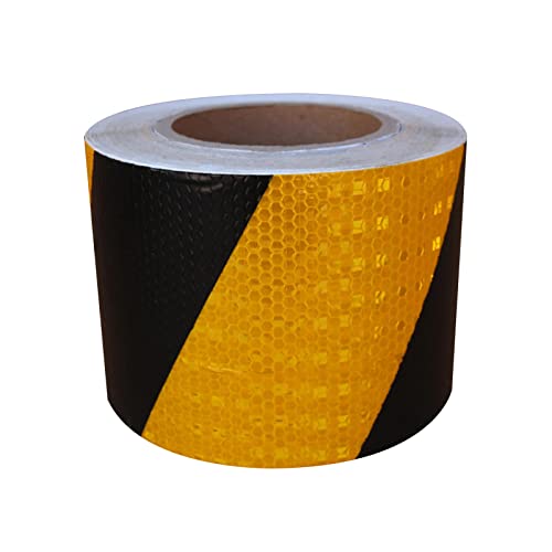 Selbstklebendes Gefahrenband mit hoher Intensität, reflektierender Aufkleber for Outdoor-Fahrzeuge und Fahrräder Selbstklebendes Gefahrenband mit hoher Intensität, reflektierender Aufkleber for Outdoor-Fahrzeuge und Fahrräder von YHNNH