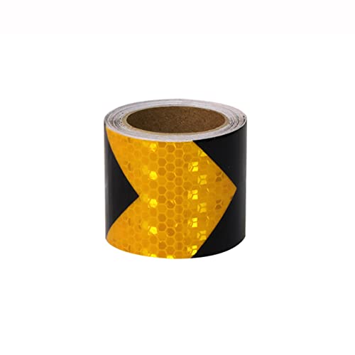 Selbstklebendes Markierungsband, hochintensiver reflektierender Aufkleber for Auto-LKW(Black) von YHNNH