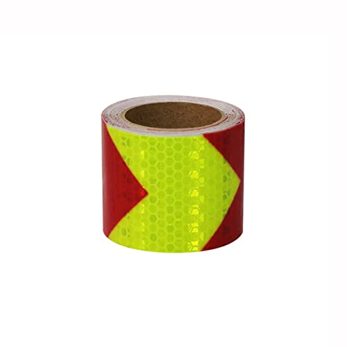 Selbstklebendes Markierungsband, hochintensiver reflektierender Aufkleber for Auto-LKW(Green Red) von YHNNH