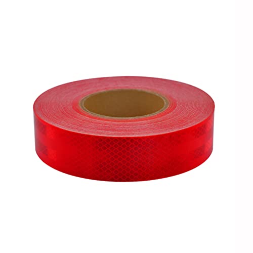 Selbstklebendes ReHigh Intensity Reflektorband Markierungsband for Außentreppen(Red) von YHNNH