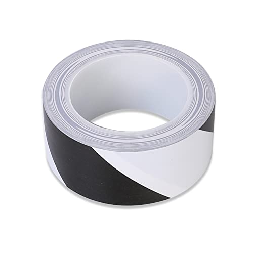 Selbstklebendes reflektierendes PVC-Klebeband, Absperrband(Black White) von YHNNH