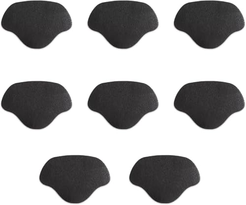 Set for Lederschuhe, Sportschuhe und High Heels, weich und langlebig, 1/2/3/4 Paar(Black,4pair) von YHNNH