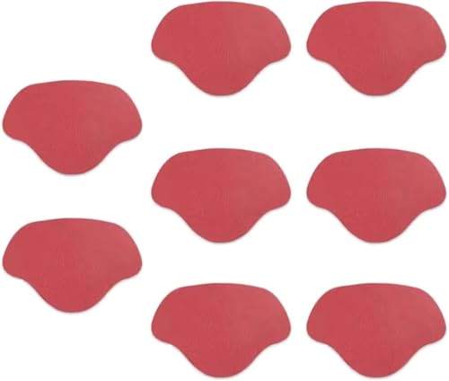 Set for Lederschuhe, Sportschuhe und High Heels, weich und langlebig, 1/2/3/4 Paar(Red,4pair) von YHNNH