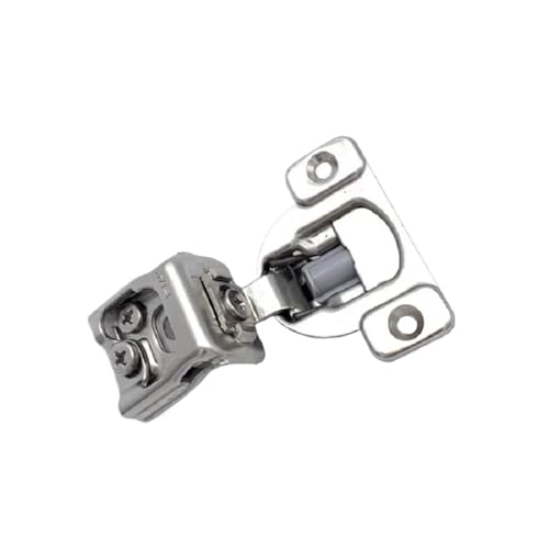 YHNNH 2 Stücke Schrank Tür Frühling Hardware Kurzen Arm Scharnier Kühlschrank Schrank Tür Dämpfer Puffer Hydraulische Möbel Scharnier von YHNNH