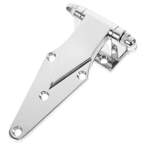 YHNNH Scharnier Gefrierschrank Versorgung Silber Außen Heavy Duty Zink-Legierung Kompakte Kühlung Haus Teil Versteckte Tor Bildschirm Tür von YHNNH