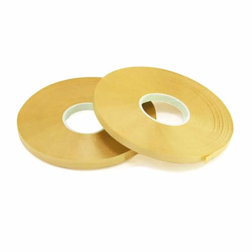YHT 2 Stück 5mm x 50m Golden Satinband Ribbon Band Dekoration Präsent Geschenkband YHT 2 Stück 5mm x 50m Golden Satinband Ribbon Band Dekoration Präsent Geschenkband von YHT