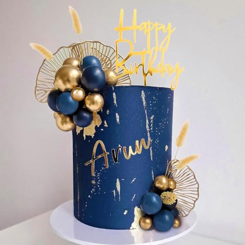 Boho Cake Topper Gold Blau Kugeln Kuchen Dekorationen Palmblätter Boho Gras für Geburtstag Hochzeit Babyparty Party Dekoration Boho Cake Topper Gold Blau Kugeln Kuchen Dekorationen Palmblätter Boho Gras für Geburtstag Hochzeit Babyparty Party Dekoration von YICRESITY