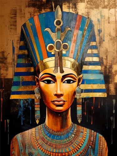 Diamond Painting Erwachsene Ägypten Diamant Painting Bilder Retro, 5D Diamond-Painting Groß 80x120cm, DIY Diamant Malerei Mosaikherstellung Bastelset Erwachsene als Geschenk für Wanddekoration -RD952 Diamond Painting Erwachsene Ägypten Diamant Painting Bilder Retro, 5D Diamond-Painting Groß 80x120cm, DIY Diamant Malerei Mosaikherstellung Bastelset Erwachsene als Geschenk für Wanddekoration -RD952 von YIFEIYANYFY