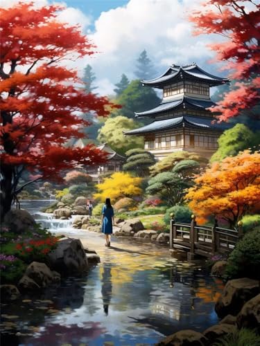Diamond Painting Erwachsene Landschaft Diamant Painting Bilder Park Turm, 5D Diamond-Painting Groß 80x120cm, DIY Diamant Malerei Set Mosaikherstellung Bastelset für Wanddekoration Geschenk -RD948 Diamond Painting Erwachsene Landschaft Diamant Painting Bilder Park Turm, 5D Diamond-Painting Groß 80x120cm, DIY Diamant Malerei Set Mosaikherstellung Bastelset für Wanddekoration Geschenk -RD948 von YIFEIYANYFY