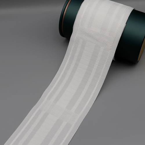 YIGOOWN Gardinenband Vorhangband zum Aufnähen 8.5CM Breit Universal Kräuselband Schlaufenband für Gardinen Gardinen Faltenband mit Schlaufen 10M YIGOOWN Gardinenband Vorhangband zum Aufnähen 8.5CM Breit Universal Kräuselband Schlaufenband für Gardinen Gardinen Faltenband mit Schlaufen 10M von YIGOOWN