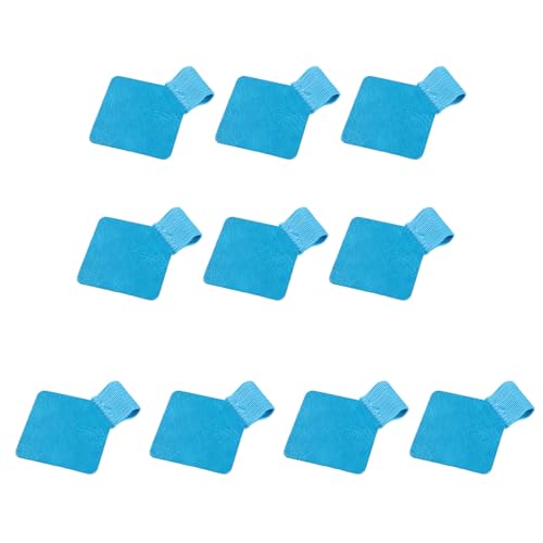 10 x selbstklebende Leder-Stifthalter für Tagebuch, Planer, Klemmbrett, Leder, Stiftringe, Halter, elastischer Stifthalter, Kalender, Stift-Clip 10 x selbstklebende Leder-Stifthalter für Tagebuch, Planer, Klemmbrett, Leder, Stiftringe, Halter, elastischer Stifthalter, Kalender, Stift-Clip von YIGZYCN