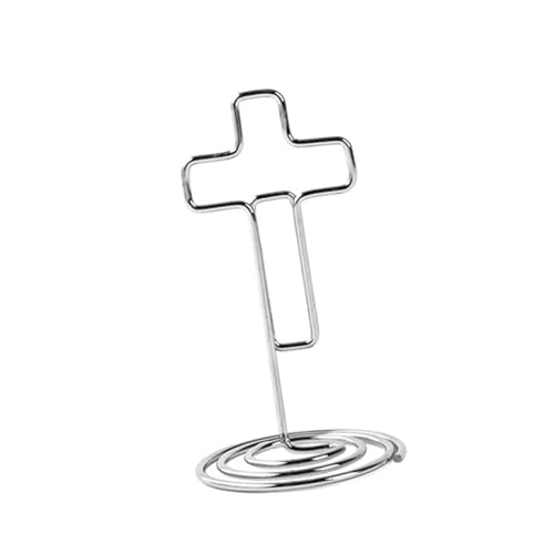 100 Stück Metall Büro Memohalter Ständer religiöse Veranstaltungsdekorationen Metalltextur zum Organisieren von Notizkarten und Fotos auf dem Schreibtisch 100 Stück Metall Büro Memohalter Ständer religiöse Veranstaltungsdekorationen Metalltextur zum Organisieren von Notizkarten und Fotos auf dem Schreibtisch von YIGZYCN