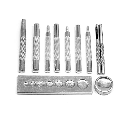 11 PCs/Set Leder Werkzeug Drücken Praxis Hohles Leder Loch Werkzeugkit Mit Basis Für Hole 11 PCs/Set Leder Werkzeug Drücken Praxis Hohles Leder Loch Werkzeugkit Mit Basis Für Hole von YIGZYCN