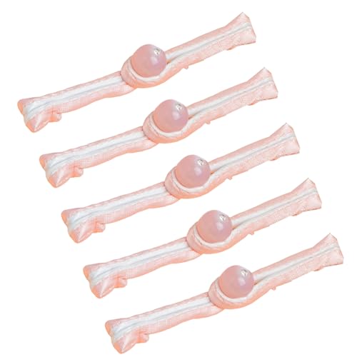 5 PCs Chinesische Knoten Chinesische Klettern Bead Button Chinesischer Schließknopf Für Pullover Cardigans Cheongsam 5 PCs Chinesische Knoten Chinesische Klettern Bead Button Chinesischer Schließknopf Für Pullover Cardigans Cheongsam von YIGZYCN