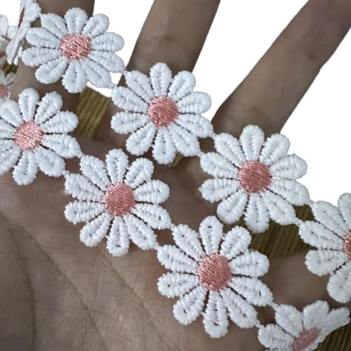 Blumenspitzenband 1 Yard 25 Mm Breit Bestickter Spitzenverkleidungsband Für Hochzeitskleid Kleidung Verzierung Blumenspitzenband 1 Yard 25 Mm Breit Bestickter Spitzenverkleidungsband Für Hochzeitskleid Kleidung Verzierung von YIGZYCN