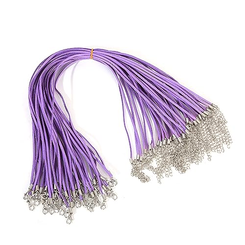 Einfache Velvets Kabelkette Schmuck Herstellung Suedes Seil Hummerverschluss Schnur Perfekt Für Große Perlen Und Ornamente Verstellbare Verschluss Suedes Seil Erwachsene Kinder von YIGZYCN