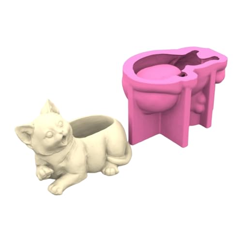 Elegante Hundegartentöpfe Schimmel Silikonform Robust von YIGZYCN