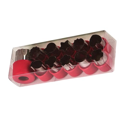 Keksformen, klein, verschiedene Formen, Keksausstecher, Geschenk für Backbegeisterte, 12 Stück Keksformen, klein, verschiedene Formen, Keksausstecher, Geschenk für Backbegeisterte, 12 Stück von YIGZYCN