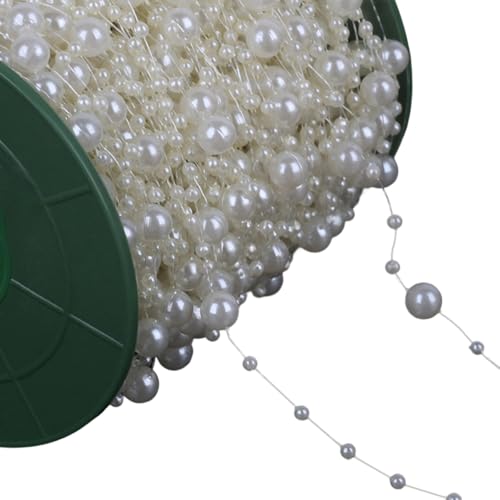 Künstliche Perlen Streich Perlenkette Für Hochzeitsfeier Schmuck Making Braut Kleider Bastel Kerzenstrauß Dekoration Künstliche Perlen Streich Perlenkette Für Hochzeitsfeier Schmuck Making Braut Kleider Bastel Kerzenstrauß Dekoration von YIGZYCN