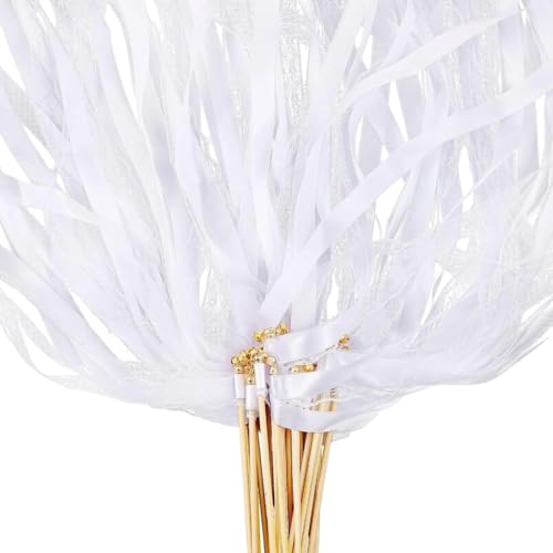 Magische Zauberstäbe für Hochzeiten, Partys, Luftschlangen, Hochzeitswand für besondere Anlässe, 20 Stück von YIGZYCN