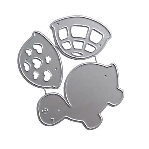 Schildkröten-Stanzformen, Prägeschablonen, Metall, für Fotokarten, Scrapbooking, Dekorationen von YIGZYCN