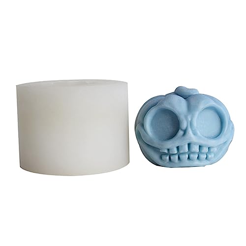 Silikonform für Halloween-Kürbisse, Partyzubehör, Horror-Kürbisse, Ornament, Epoxidharz, duftende Silikonform, Kürbisse, Fondantform von YIGZYCN