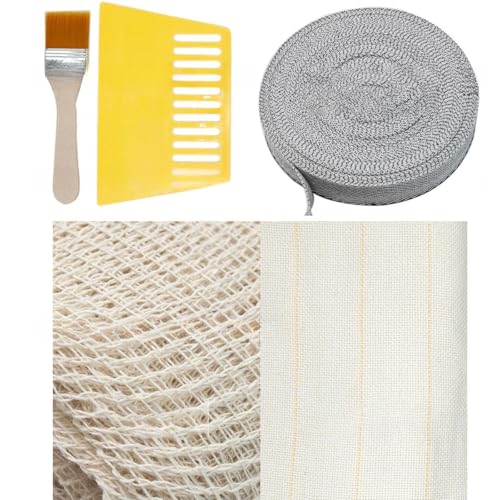 Tufting-Stoffeinfassung, Teppichrückseite, Stoffstreifen, für Heimdekoration, Teppichherstellung, Nähprojekt Tufting-Stoffeinfassung, Teppichrückseite, Stoffstreifen, für Heimdekoration, Teppichherstellung, Nähprojekt von YIGZYCN