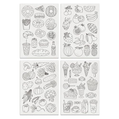 Wasserlösliches Stick-Stabilisatorpapier, selbstklebend, Stickerei-Transferpapier, wasserlöslicher Stabilisator für Kunsthandwerk von YIGZYCN